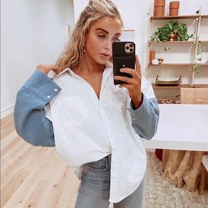 Cara Loren button down shirt